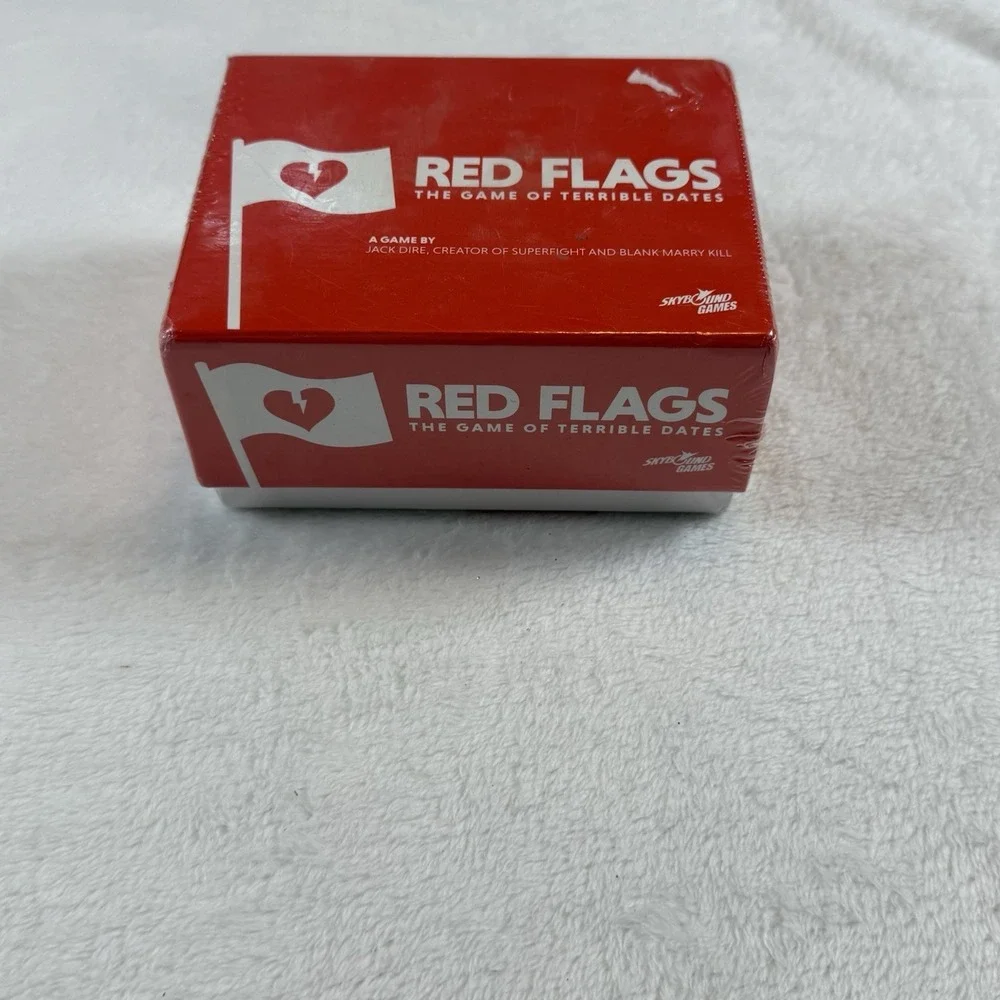 Red Flags The Game of Terrible Dates Party Card Game Skybound New Sealed